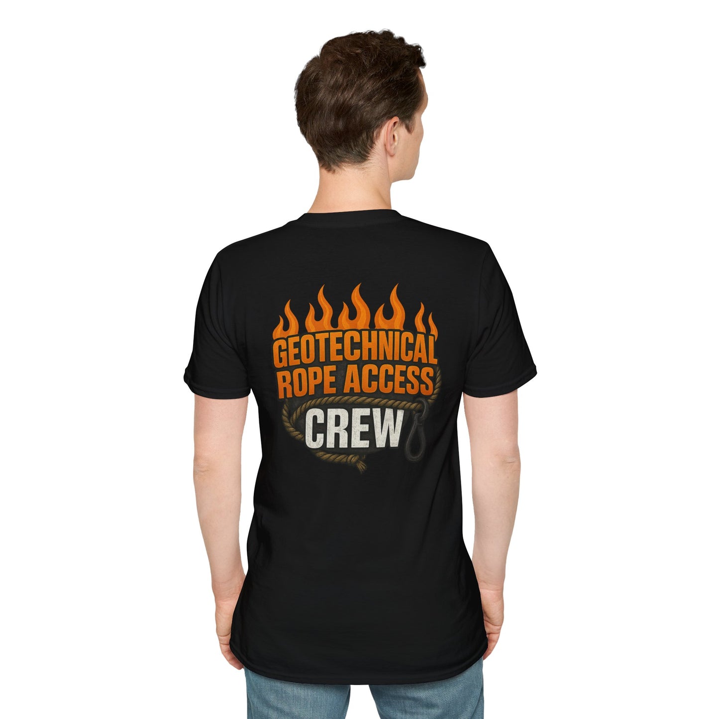 Geotech Crew Tee – Built Different. Burn Brighter.