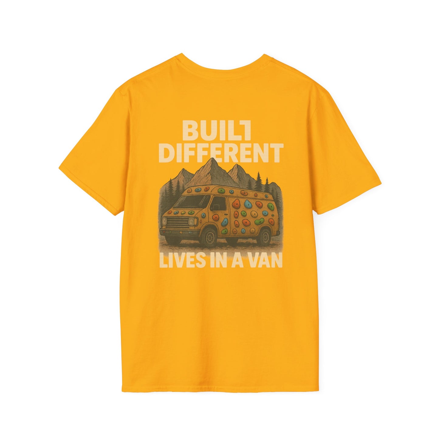 Built Different Tee – Lives in a Van