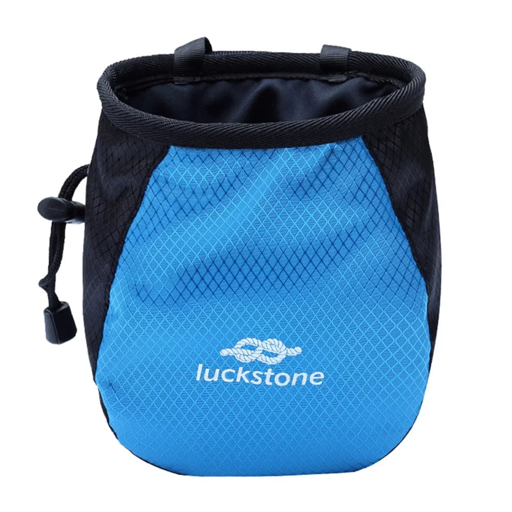 Magnesia Sack Rock Climbing Chalk Bag Waterproof Pocket for Weight Lifting Outdoor Bouldering Magnesia Pouch Climbing Equipment