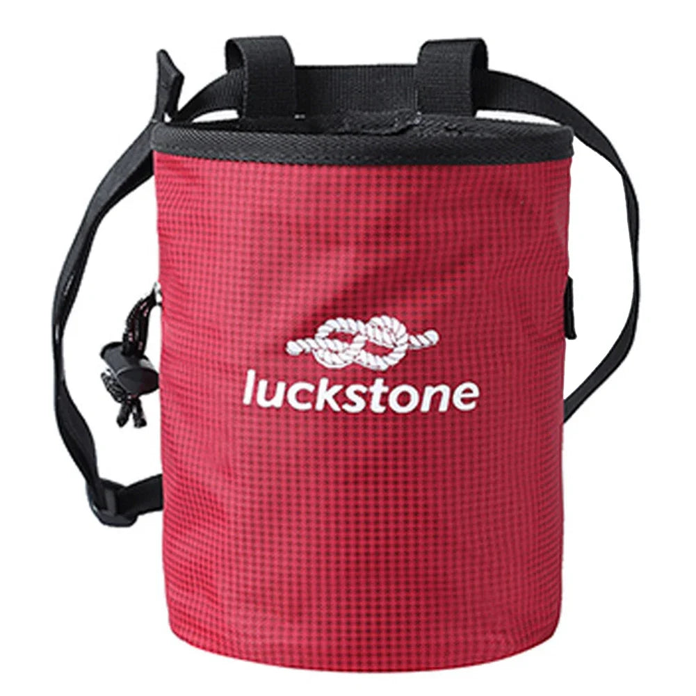 Magnesia Sack Rock Climbing Chalk Bag Waterproof Pocket for Weight Lifting Outdoor Bouldering Magnesia Pouch Climbing Equipment