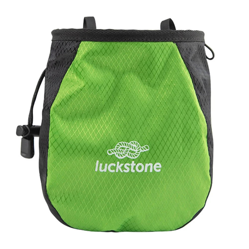 Magnesia Sack Rock Climbing Chalk Bag Waterproof Pocket for Weight Lifting Outdoor Bouldering Magnesia Pouch Climbing Equipment