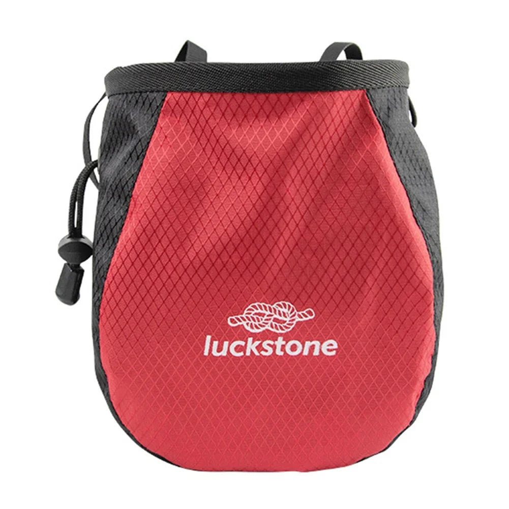 Magnesia Sack Rock Climbing Chalk Bag Waterproof Pocket for Weight Lifting Outdoor Bouldering Magnesia Pouch Climbing Equipment
