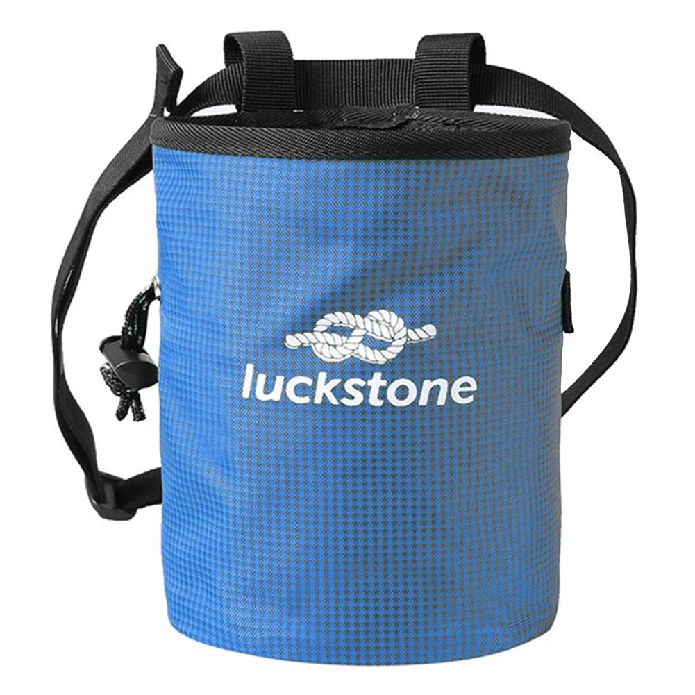 Magnesia Sack Rock Climbing Chalk Bag Waterproof Pocket for Weight Lifting Outdoor Bouldering Magnesia Pouch Climbing Equipment