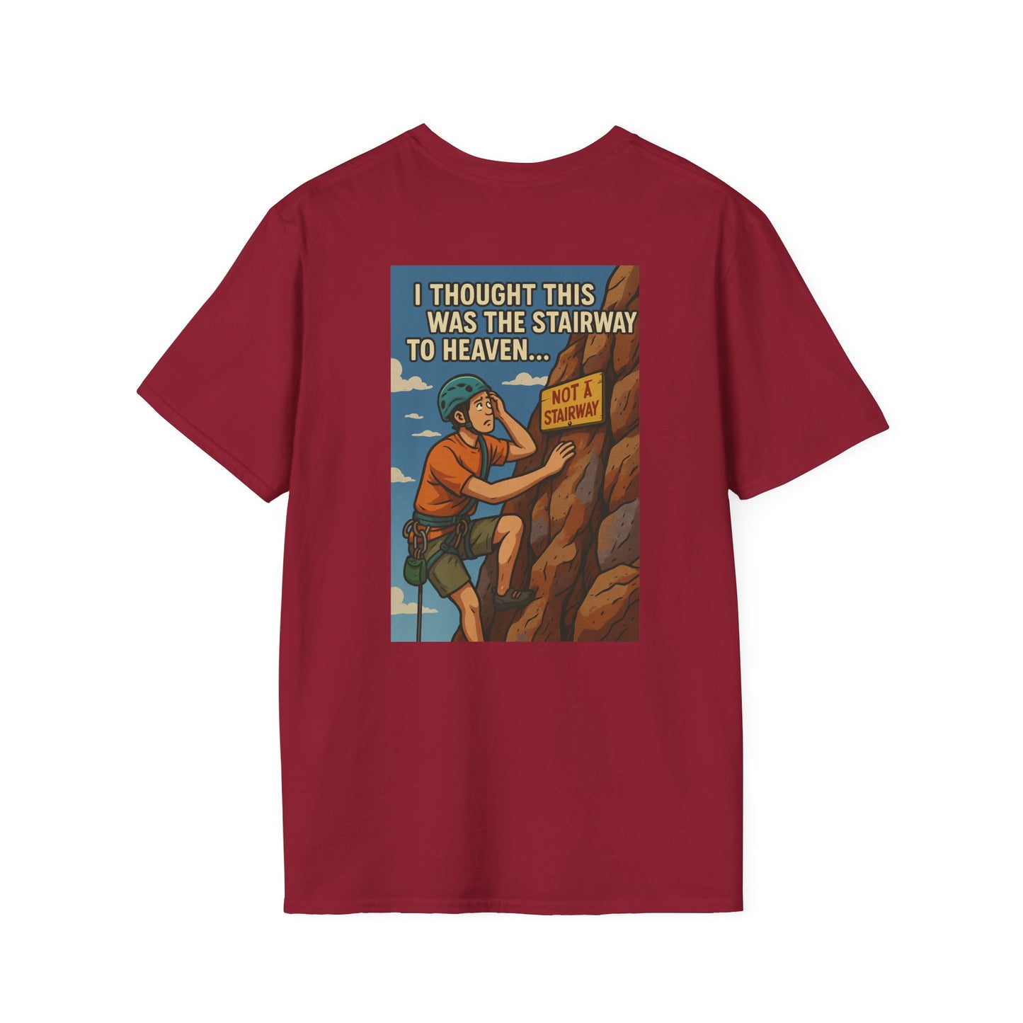 Route to Relaxation – Funny Climber Tee