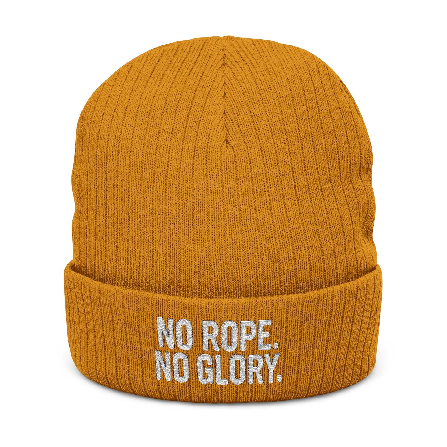 No Rope, No Glory Beanie – Cold Head, Hot Hustle