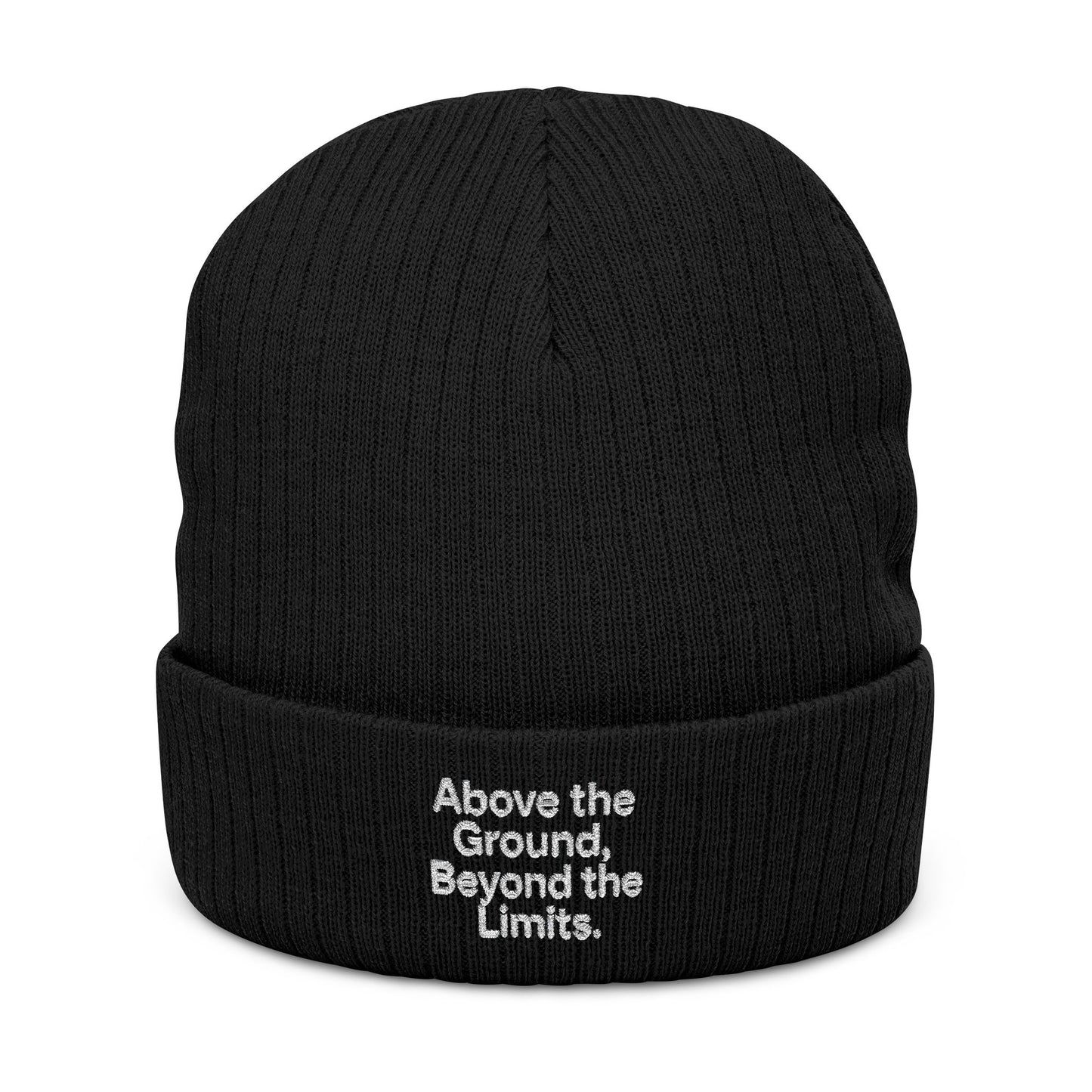 Above the Limits Beanie – Head High, Eyes Higher