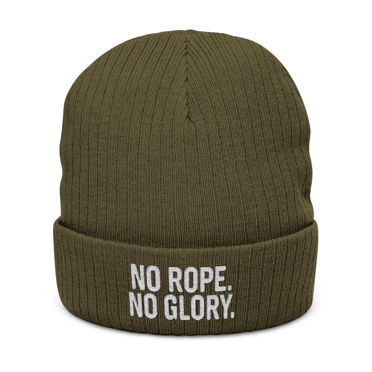 No Rope, No Glory Beanie – Cold Head, Hot Hustle