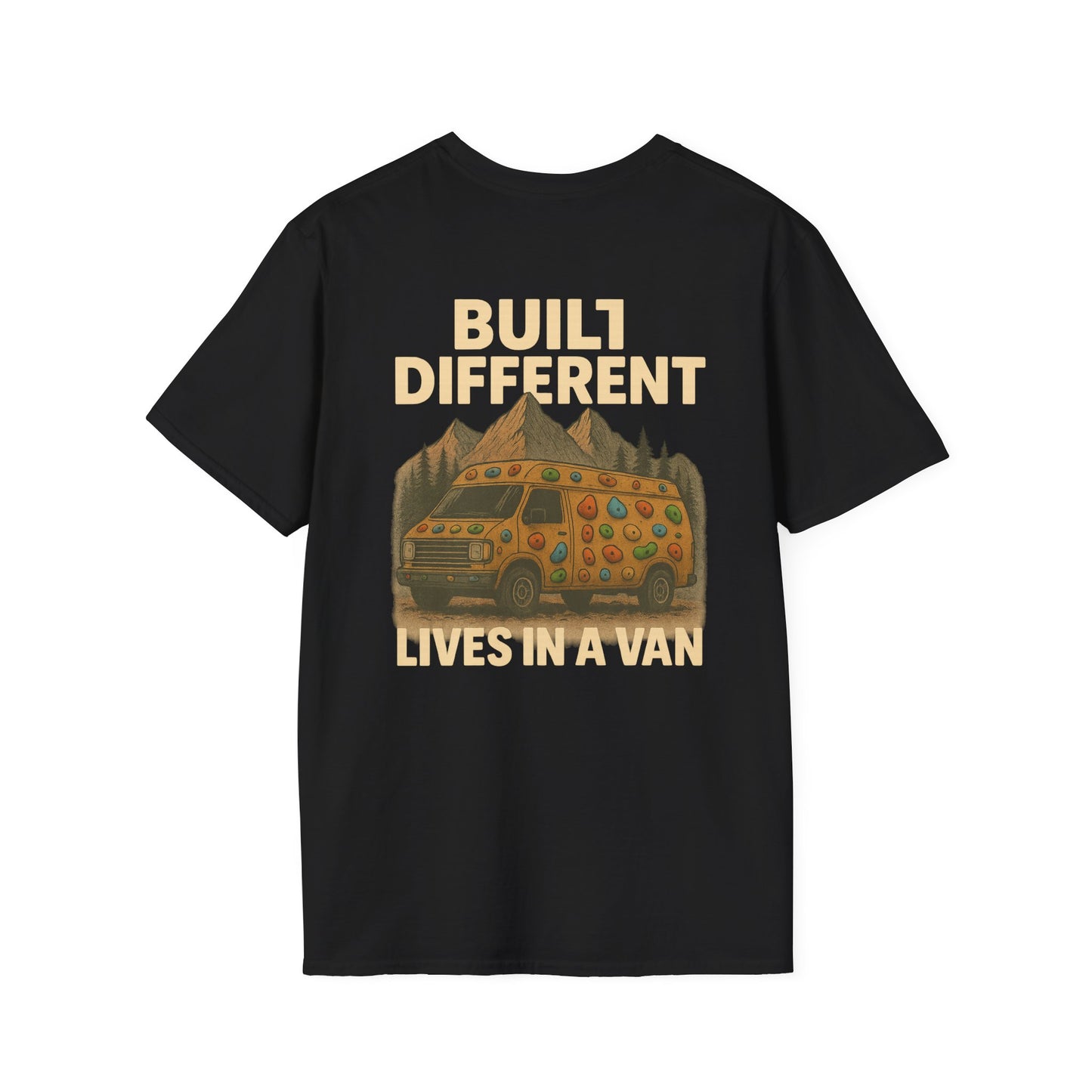 Built Different Tee – Lives in a Van
