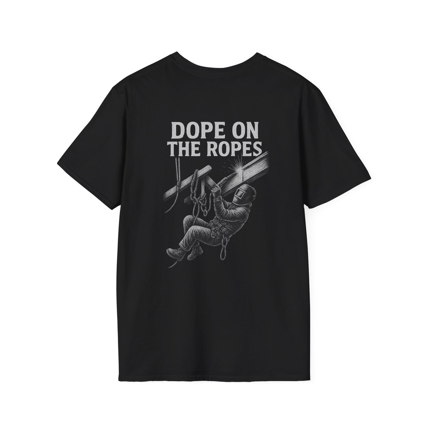 Dope on the Ropes Tee – Rope Tech Streetwear for Climbers & Grit Seekers