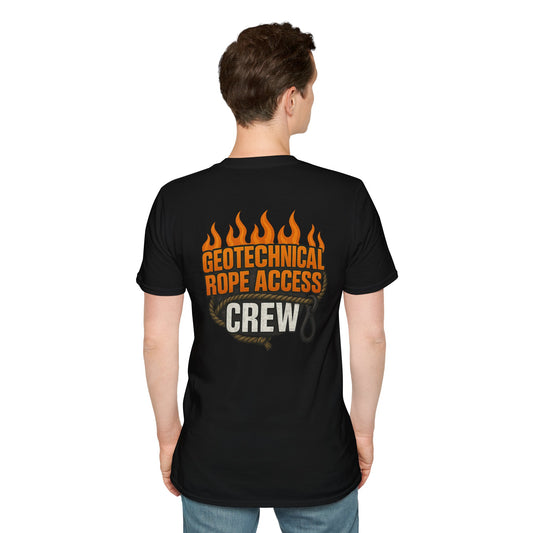Geotech Crew Tee – Built Different. Burn Brighter.
