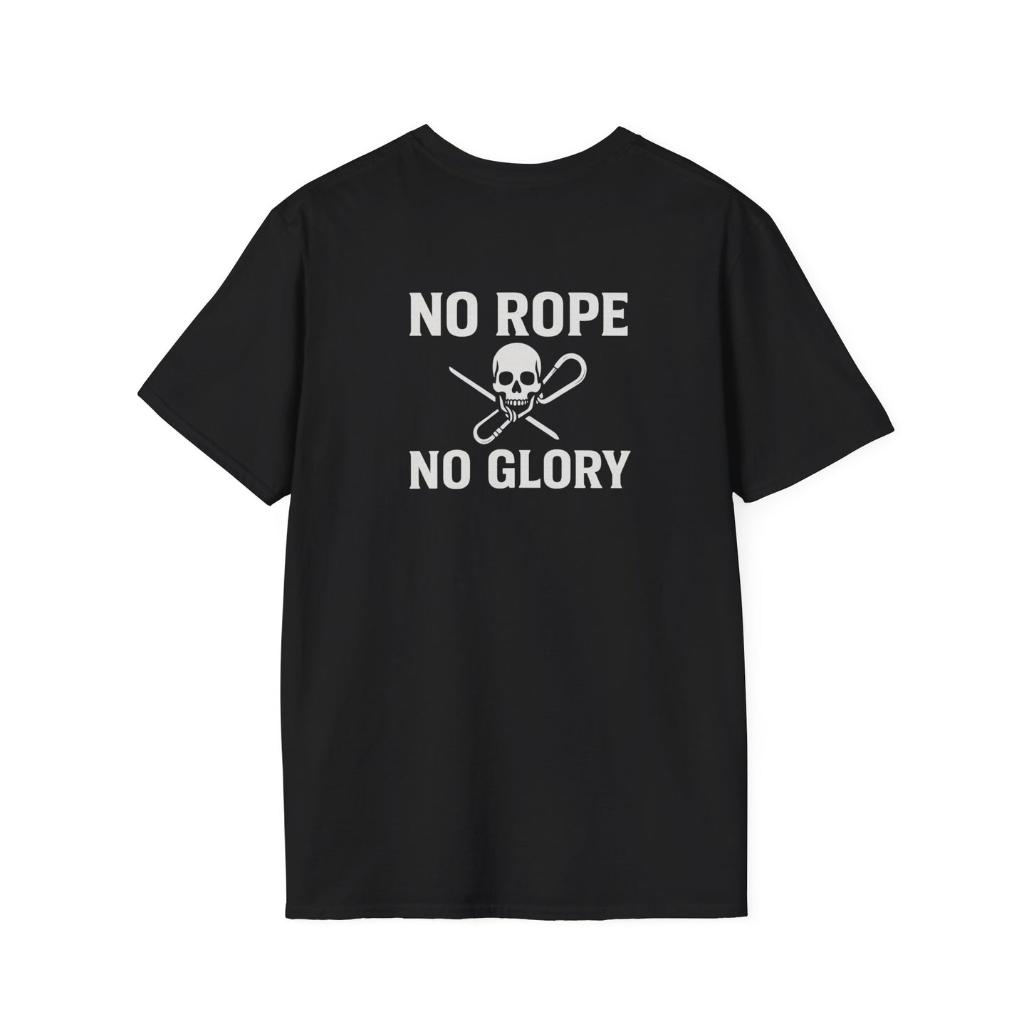 No Rope No Glory Tee — For Those Who Rise Above the Rest