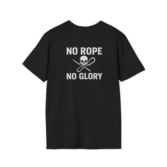 No Rope No Glory Tee — For Those Who Rise Above the Rest