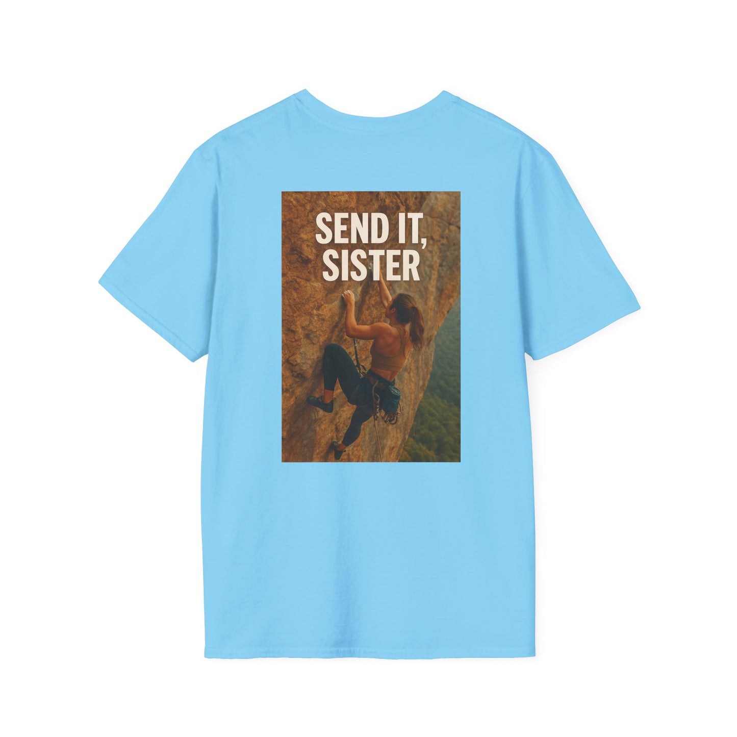Send It, Sister Tee – Climbing Shirt