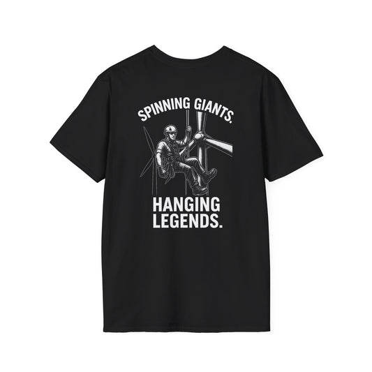 Spinning Giants Tee – Hanging with Legends