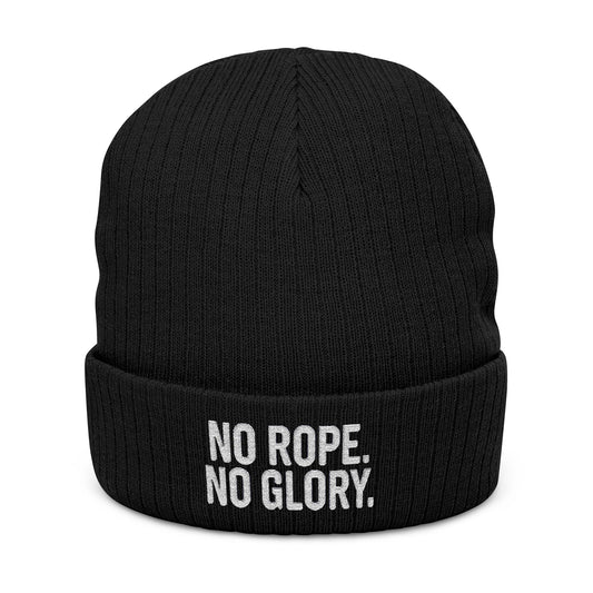No Rope, No Glory Beanie – Cold Head, Hot Hustle