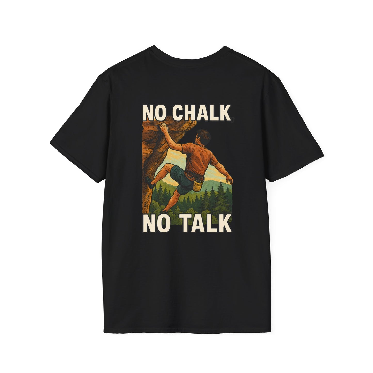 No Chalk No Talk Climbing Tee – Unisex Shirt