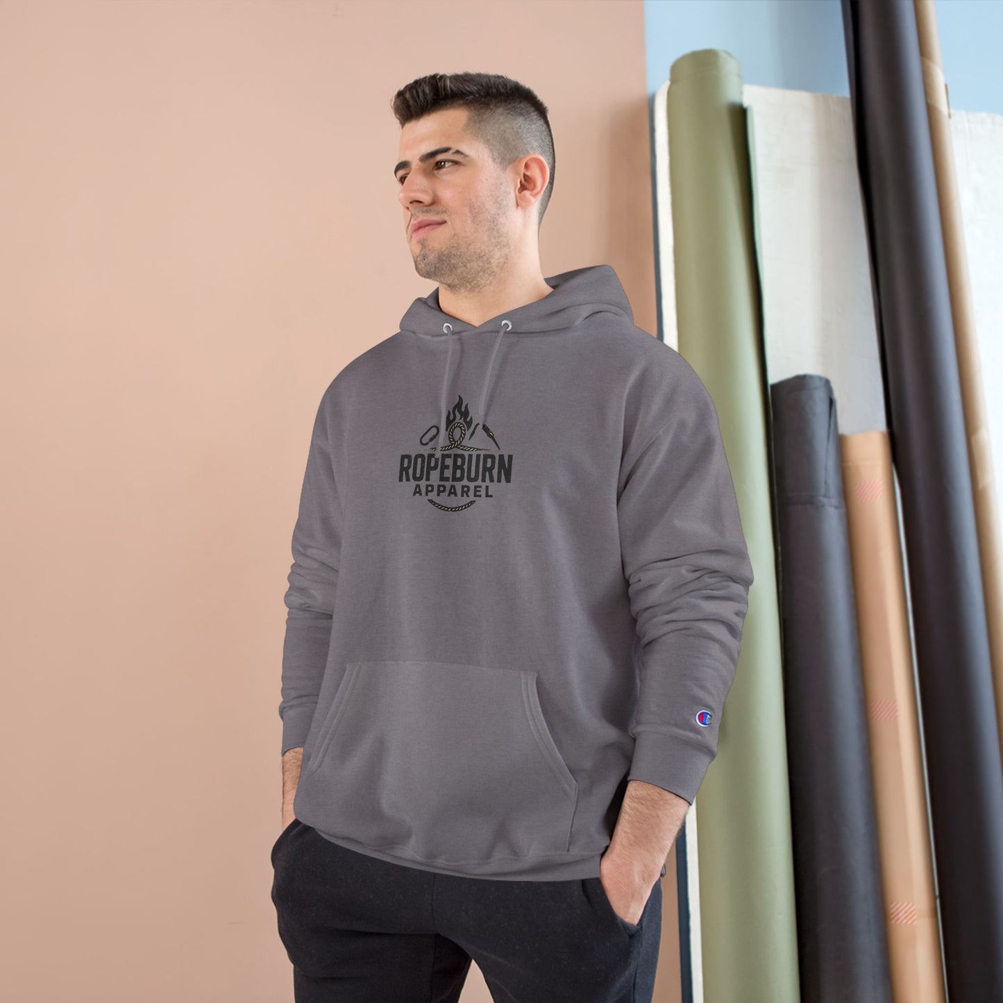 Hangry But Hanging Champion Hoodie – Climber’s Premium Pullover for Cold Mornings & Big Missions