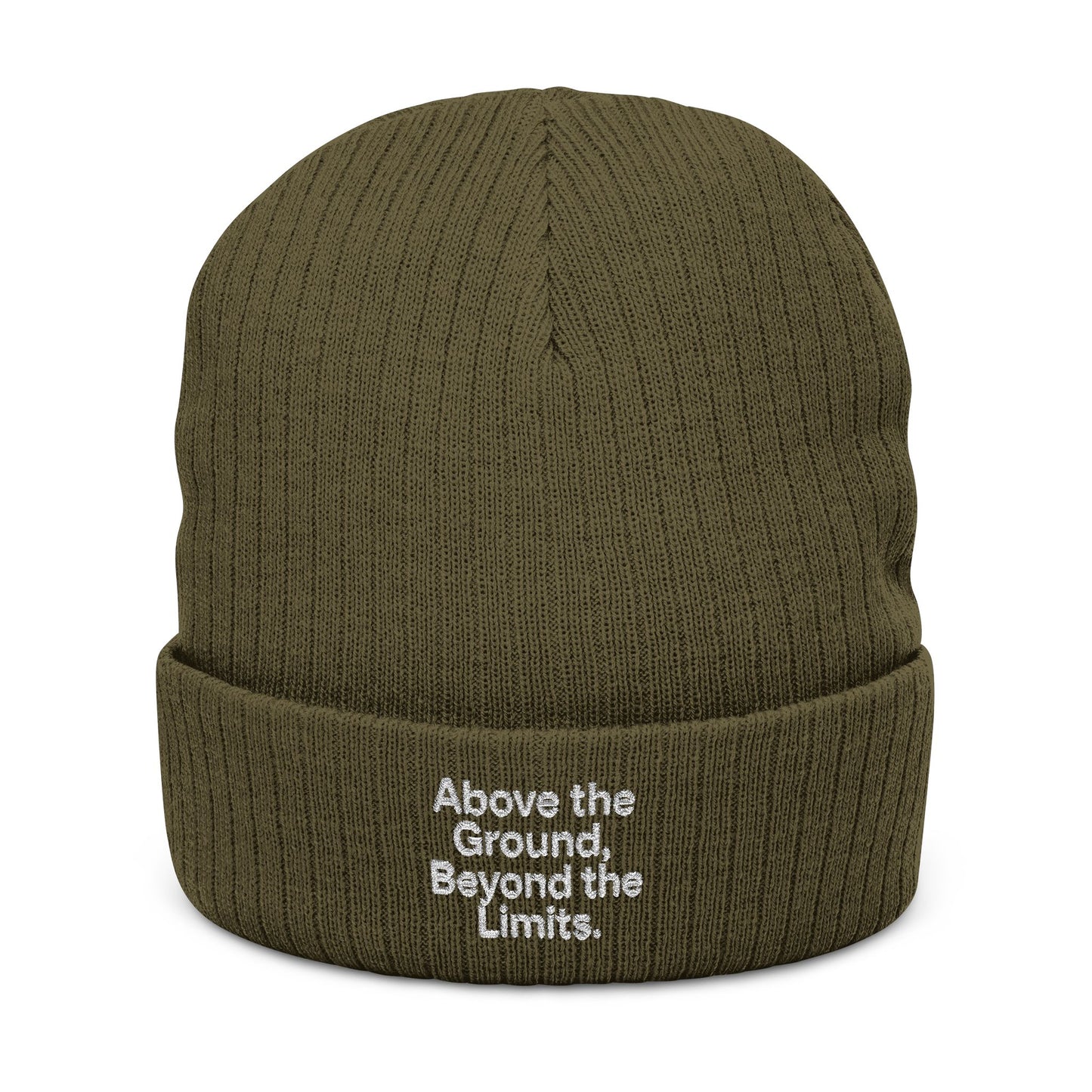 Above the Limits Beanie – Head High, Eyes Higher