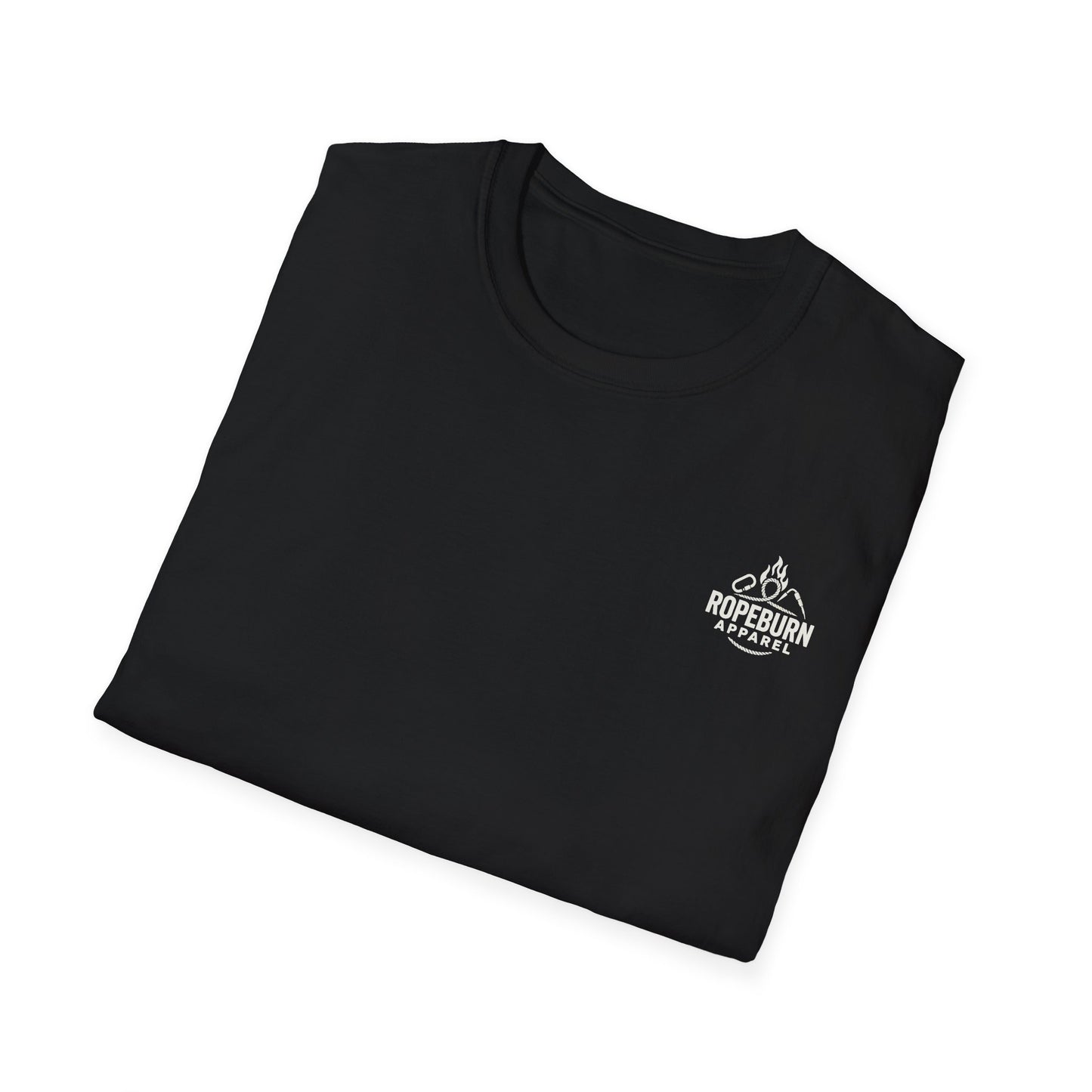 Rope Access Window Cleaner – Unisex Softstyle T-Shirt for High-Rise Legends