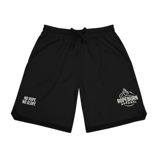 “No Ropes, No Glory Basketball Rib Shorts