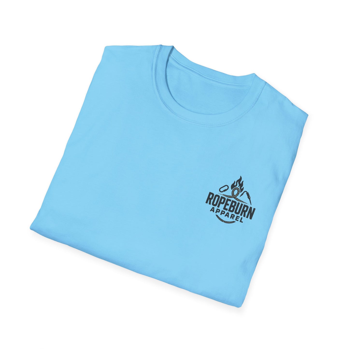 Vertical State of Mind T-Shirt – Unisex Climbing Tee | Lightweight Softstyle Shirt for Climbers, Outdoor Athletes & Motivated Minds