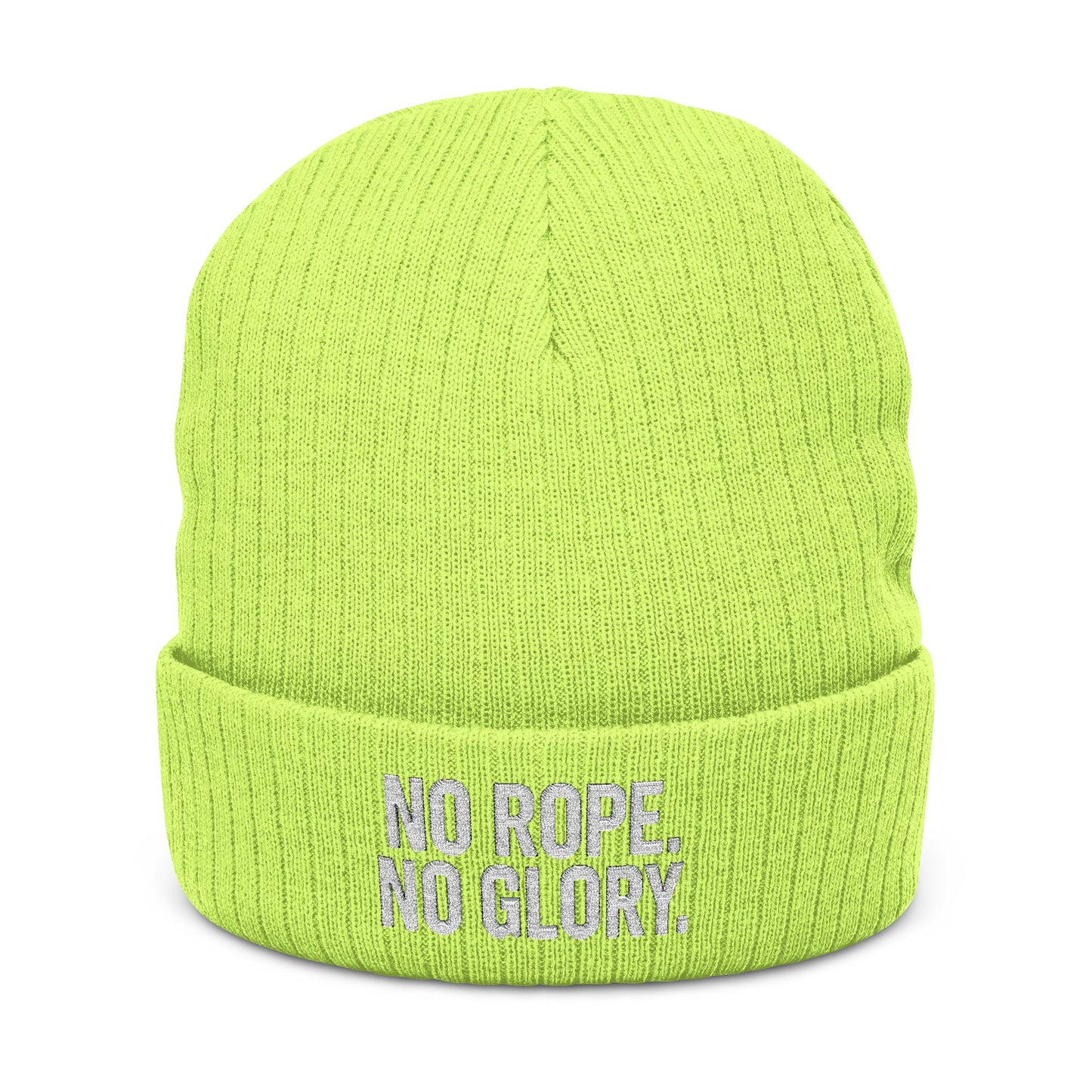 No Rope, No Glory Beanie – Cold Head, Hot Hustle