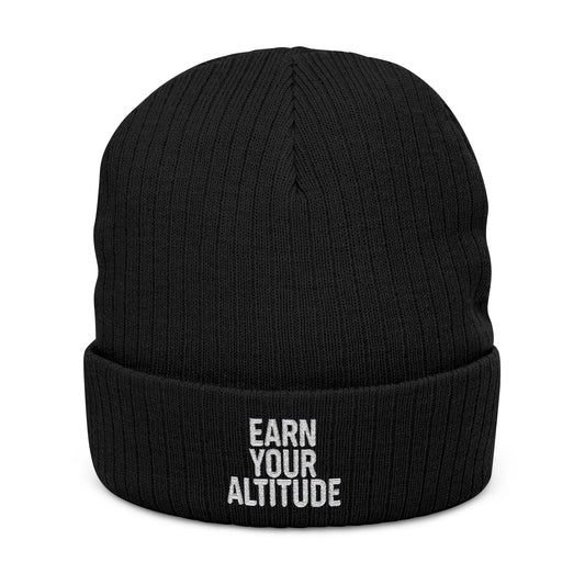 Altitude Beanie – Earn It, Don’t Fake It