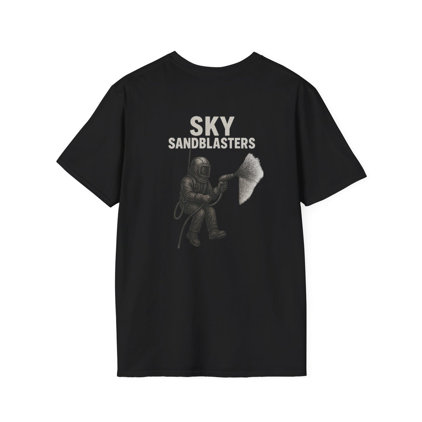 Sky Sandblasters – Rope Access Painter/Blaster T-Shirt for Tradies