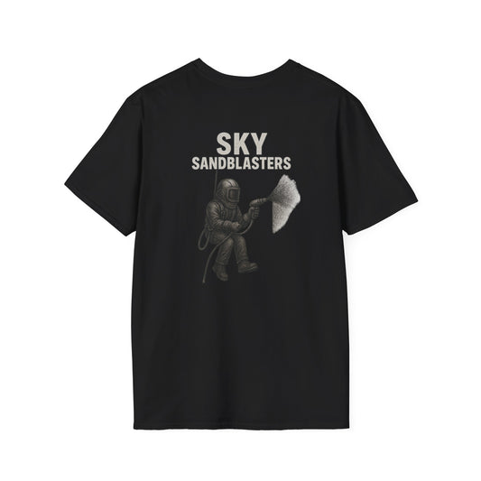 Sky Sandblasters – Rope Access Painter/Blaster T-Shirt for Tradies