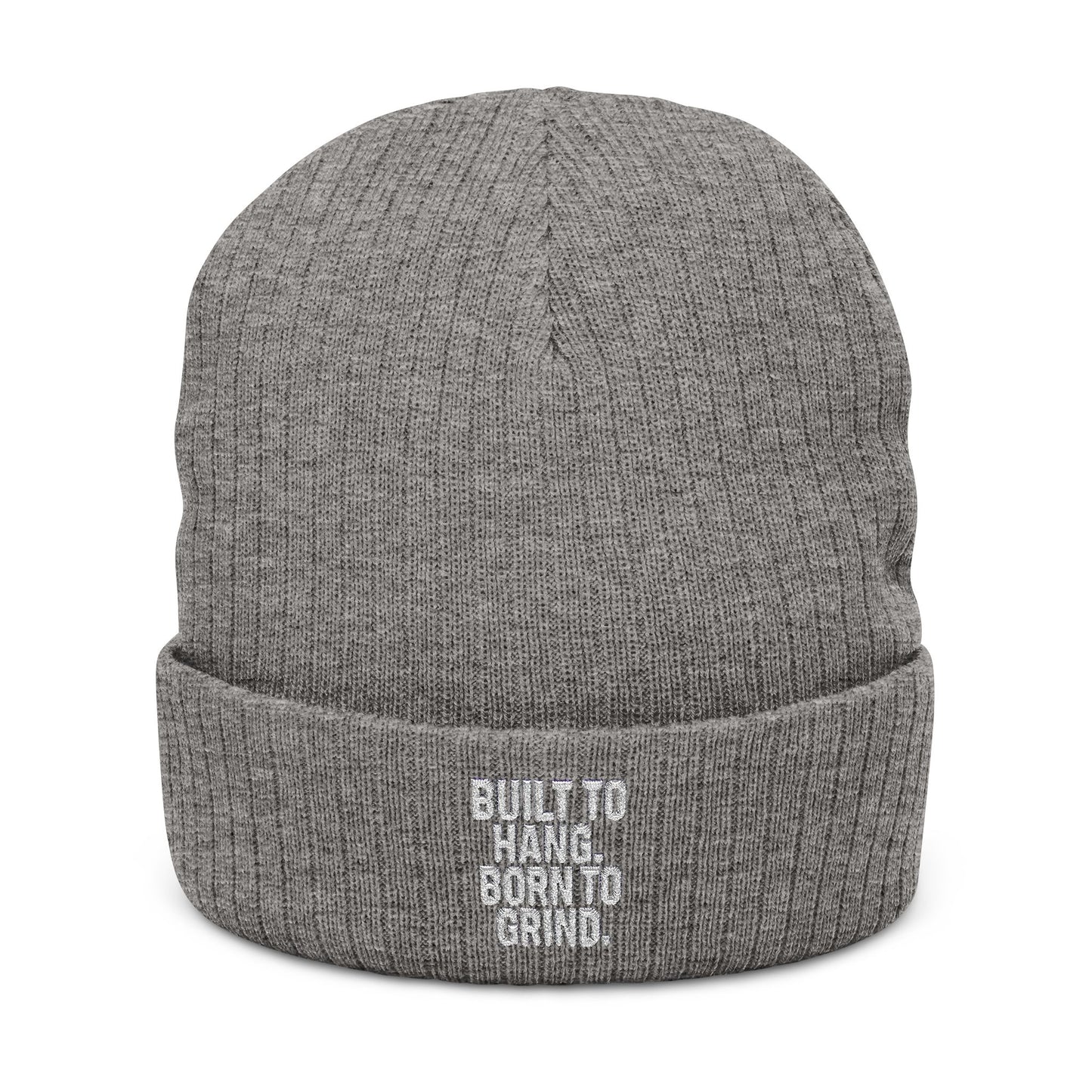 Cozy Ribbed Knit Beanie - Perfect for Winter, Birthdays, and Casual Everyday Wear, Gift for Him/Her, Embroidered Cap