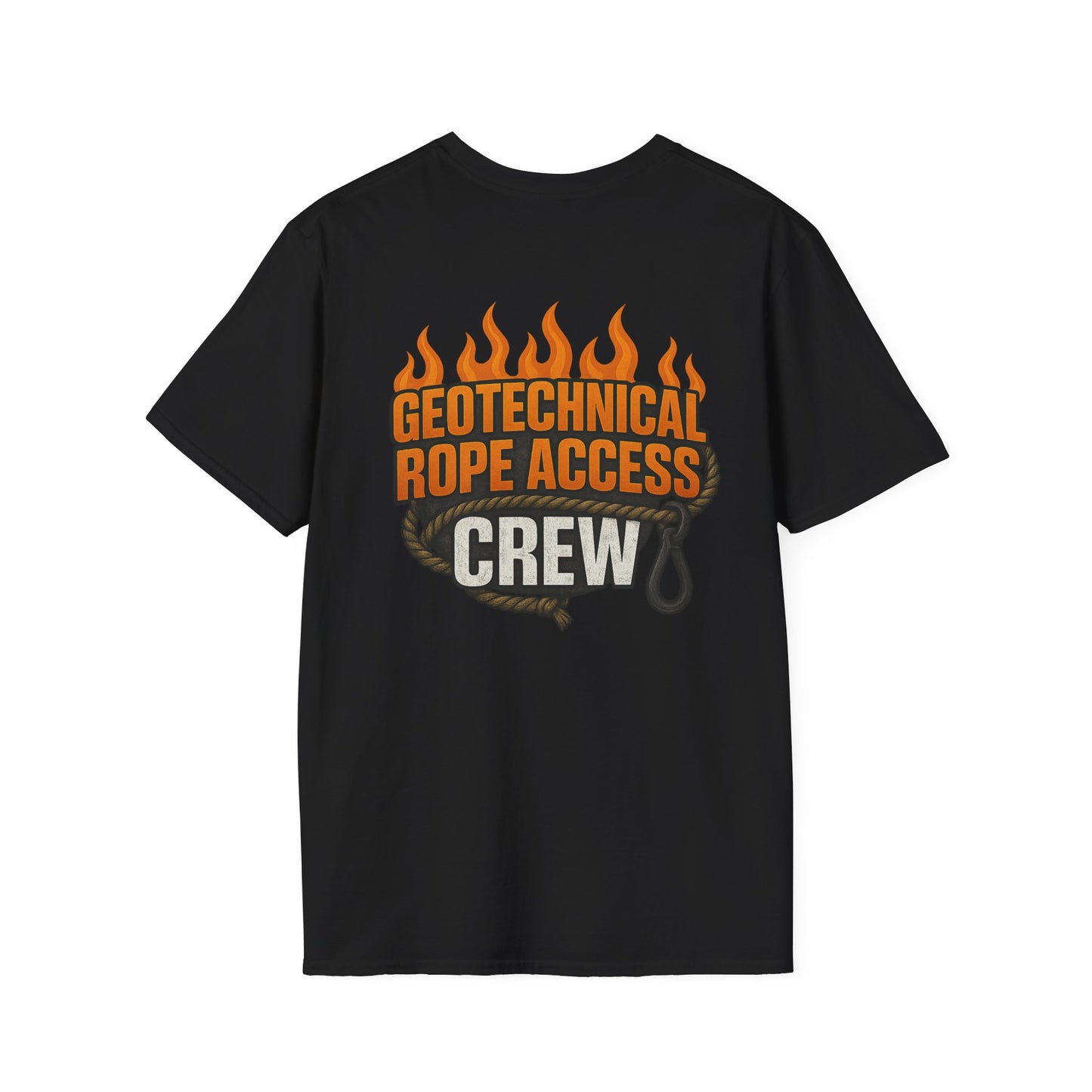 Geotech Crew Tee – Built Different. Burn Brighter.