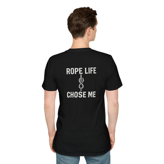Rope Life Chose Me Tee — For the Ones Who Live on Line