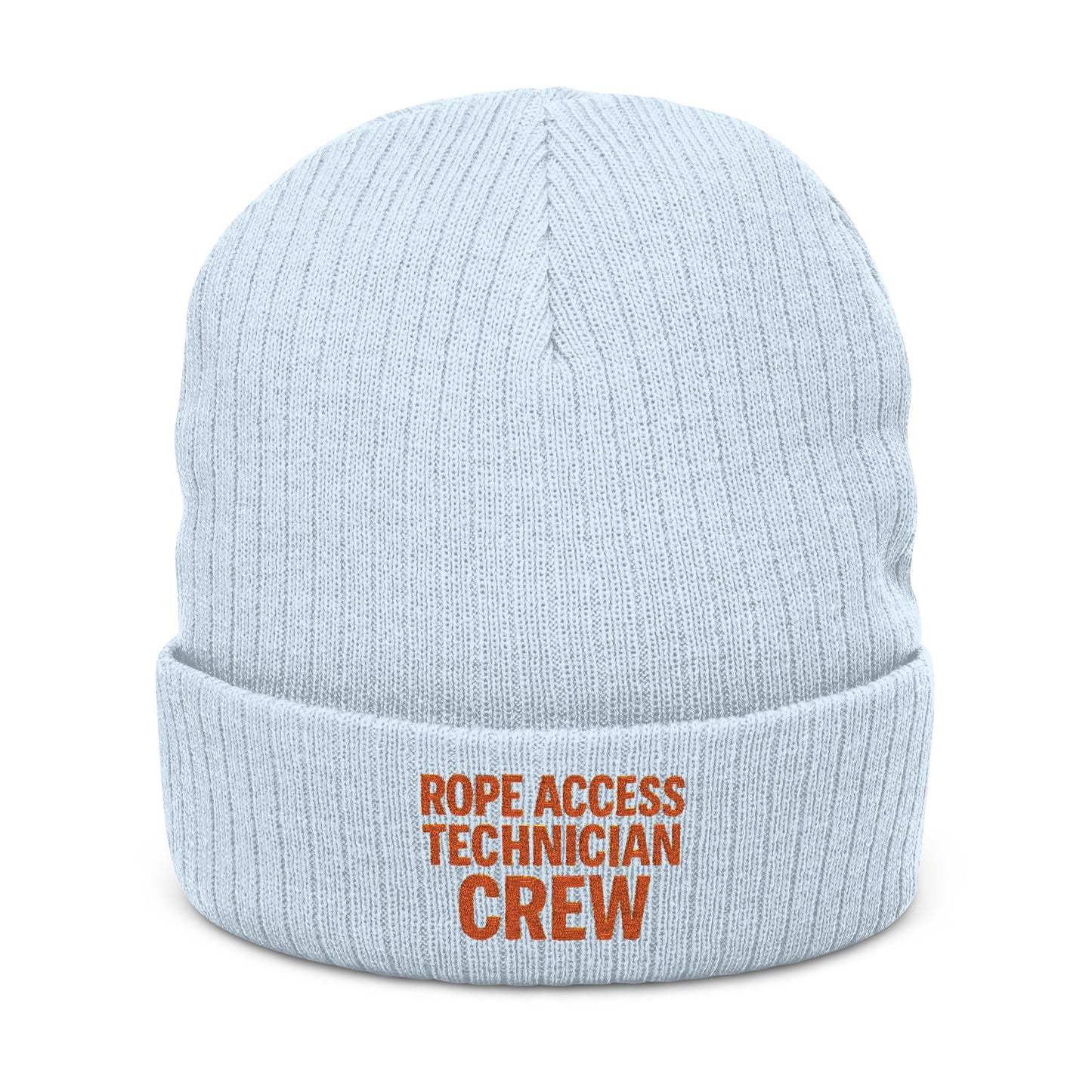 Rope Access Technician Crew Beanie – Ribbed Knit Winter Gear