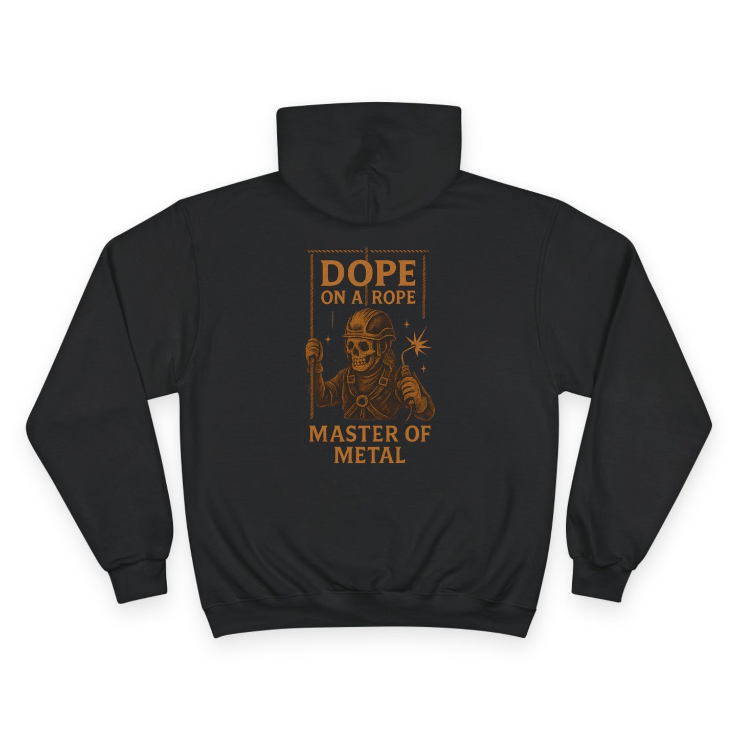 Master of Metal Hoodie – Rope Access Boilermaker Edition