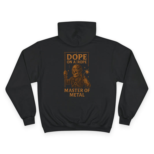 Master of Metal Hoodie – Rope Access Boilermaker Edition