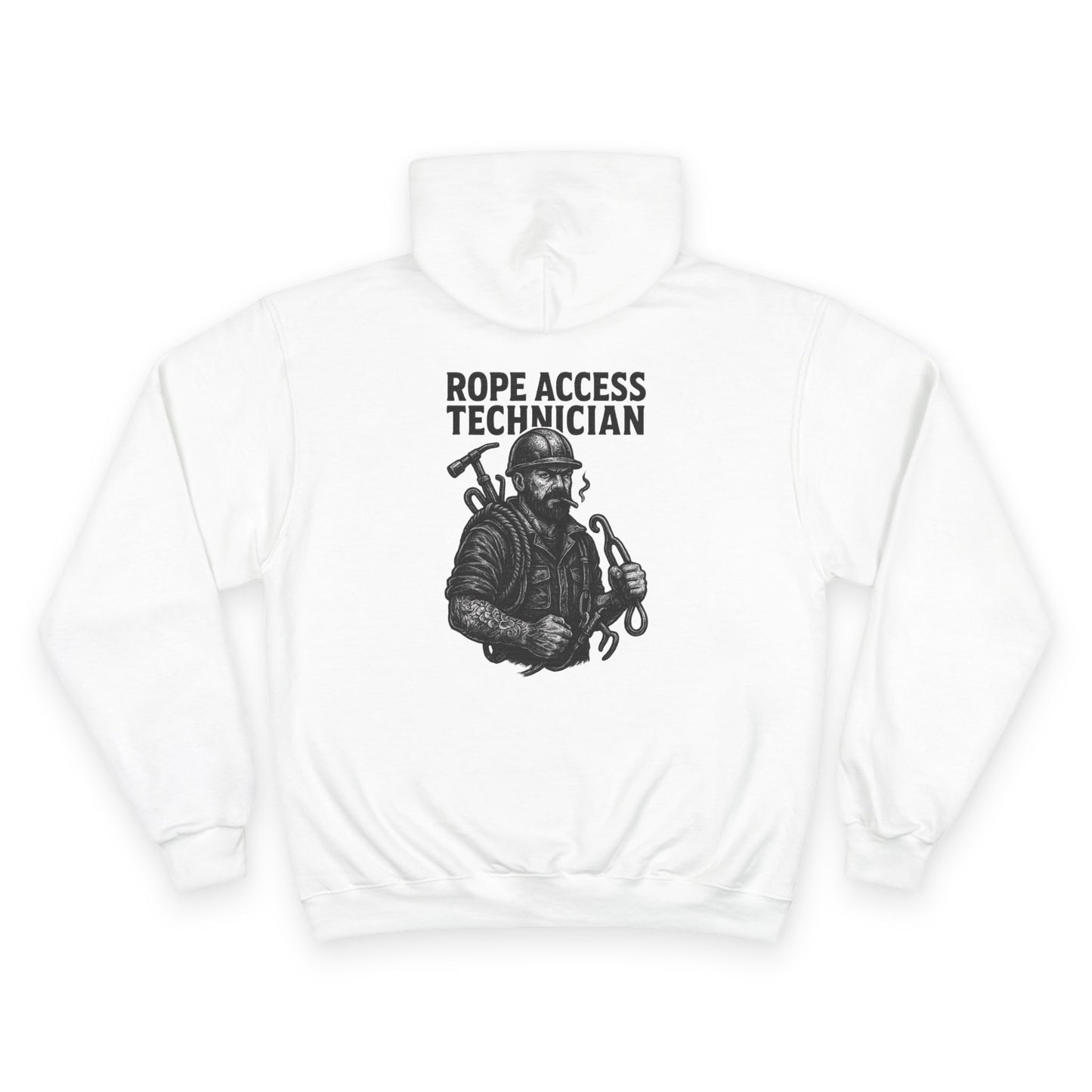 Rope Access Technician Hoodie, Champion Hoodie, Work Apparel, Climbing Gear, Outdoor Adventure, Gift for Rope Technicians