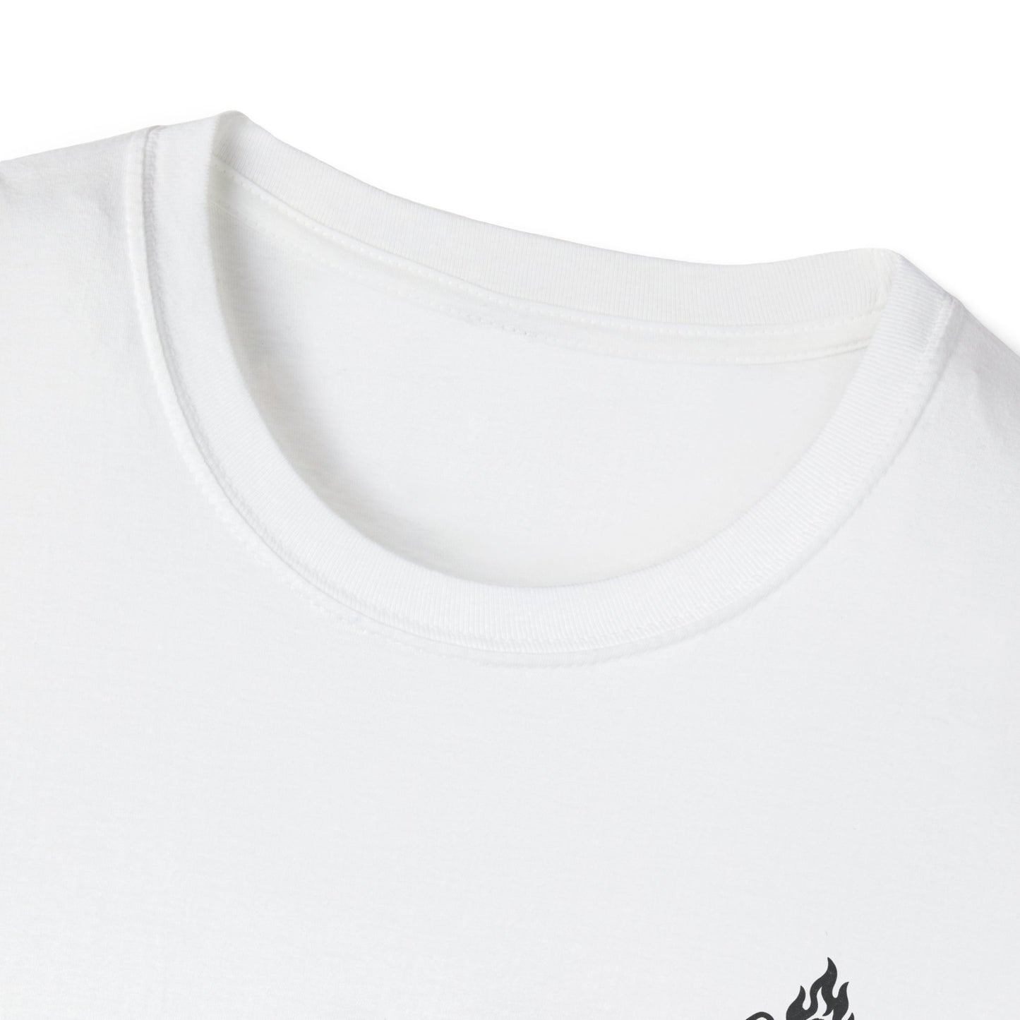 Cliffside Living. Rope-Born Grit.” (White Shirt – Male Climber)