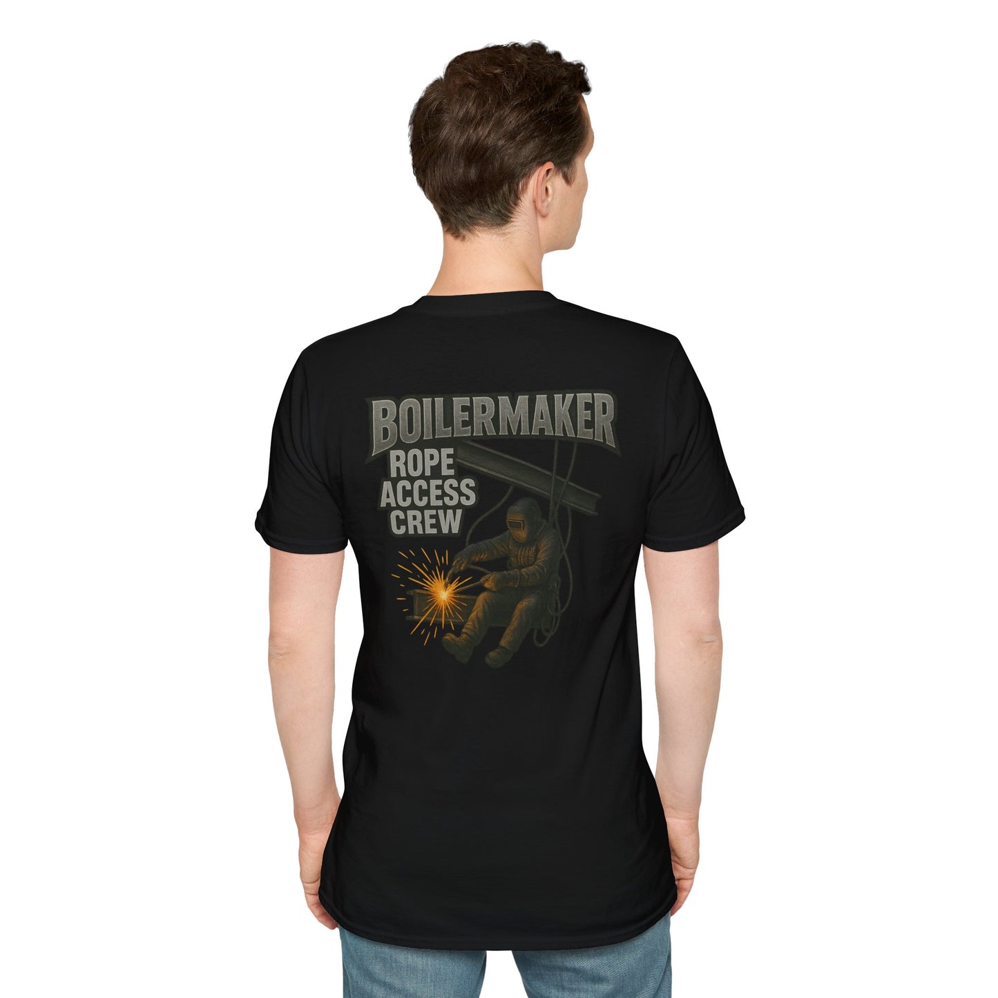 Boilermaker Rope Access Crew Tee – Built to Burn & Earn