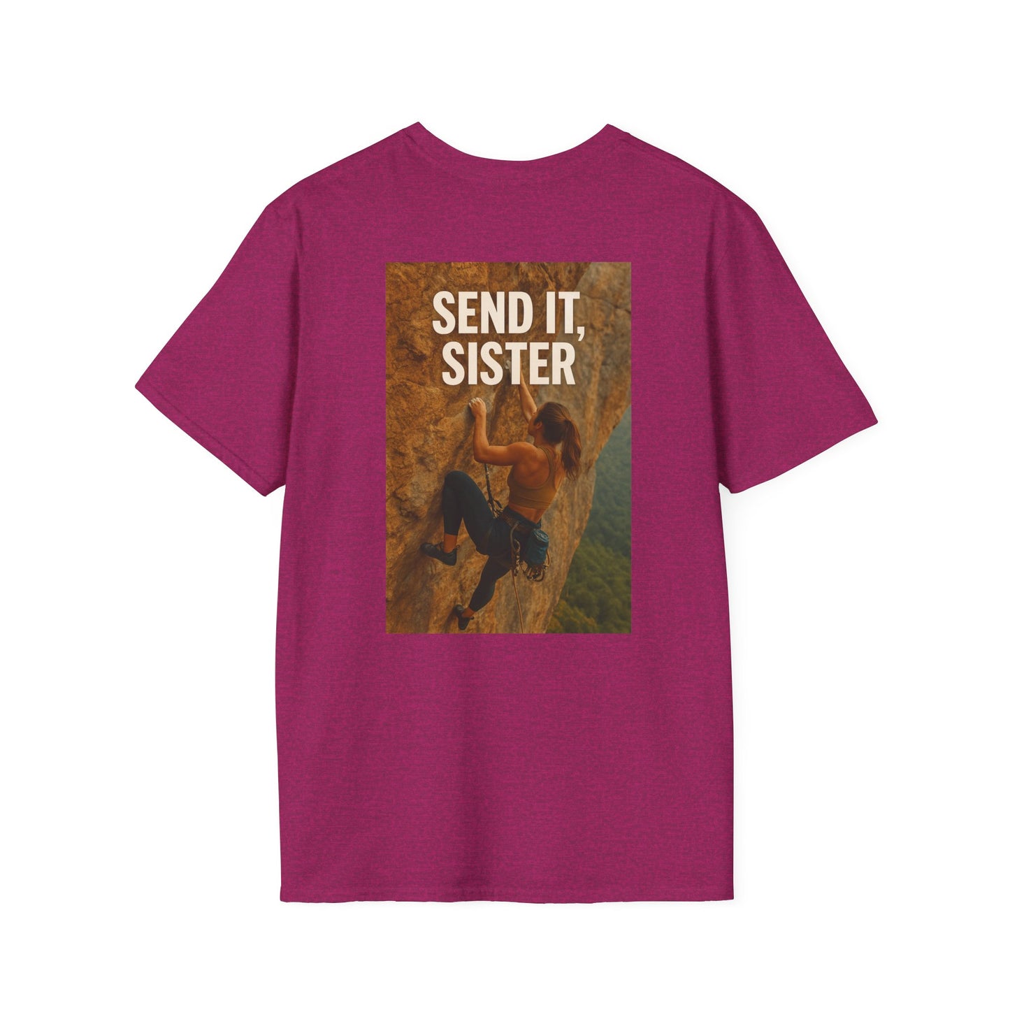 Send It, Sister Tee – Climbing Shirt