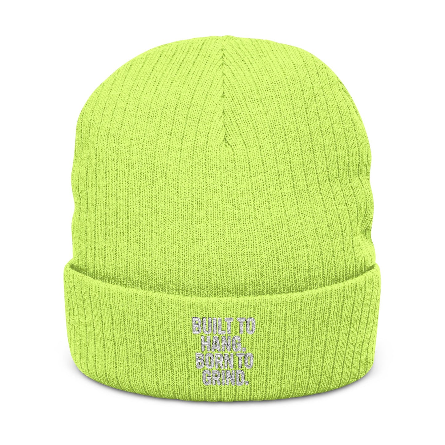 Cozy Ribbed Knit Beanie - Perfect for Winter, Birthdays, and Casual Everyday Wear, Gift for Him/Her, Embroidered Cap