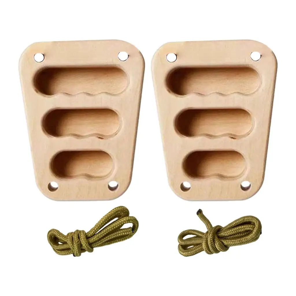 Wood Climbing Hangboard Rock Climbing Training Board Hand Grip Strengthener Training Gear for Adults Athletes Practice