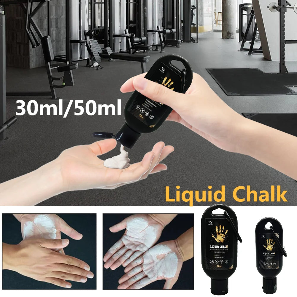 30/50ml Liquid Chalk Anti-Slip Sport Magnesium Powder Liquid Magnesium Powder Gymnastics Magnesium Powder for Gym Rock Climbing