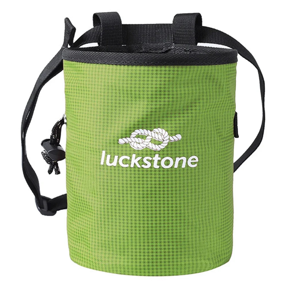 Magnesia Sack Rock Climbing Chalk Bag Waterproof Pocket for Weight Lifting Outdoor Bouldering Magnesia Pouch Climbing Equipment